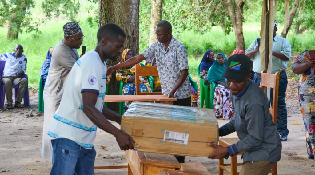 Chakou Trust Classroom Furniture Donation at Kibuyuni